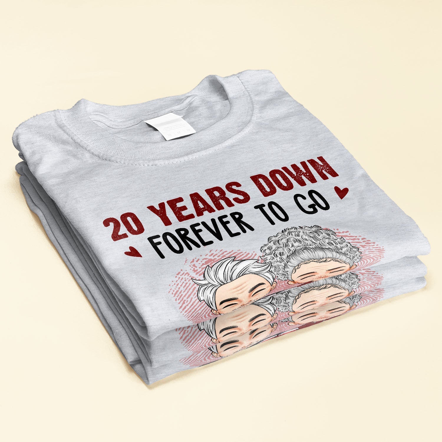 Years Down Forever To Go Ver 2  - Personalized Shirt