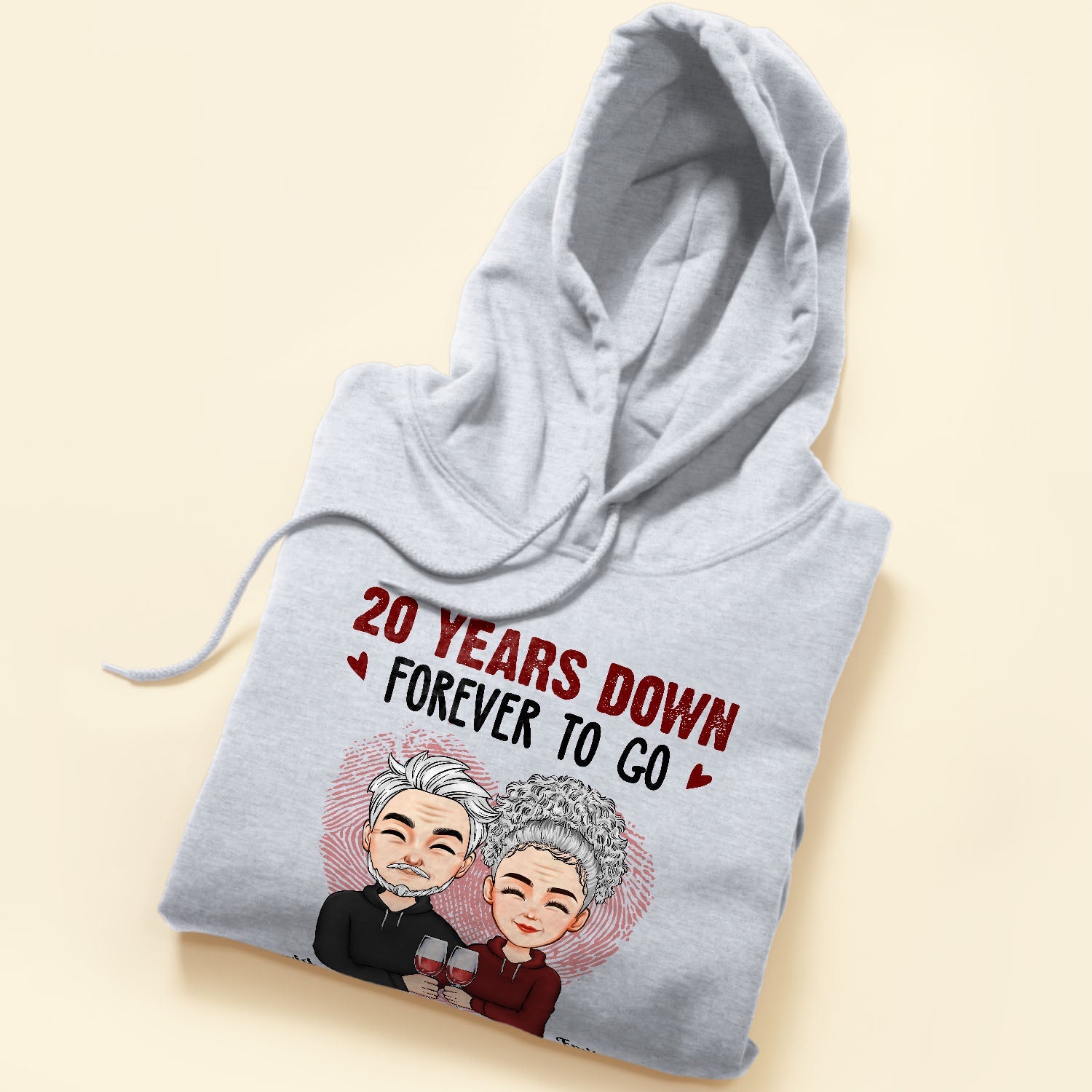 Years Down Forever To Go Ver 2  - Personalized Shirt