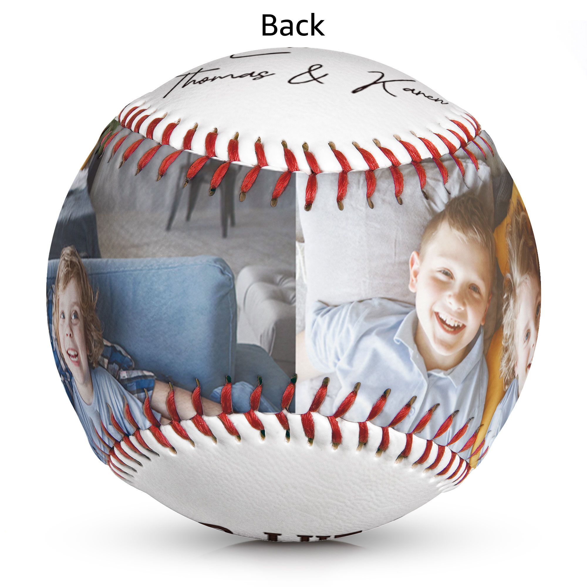 God Hit A Homerun When He Made You My Dad - Personalized Baseball