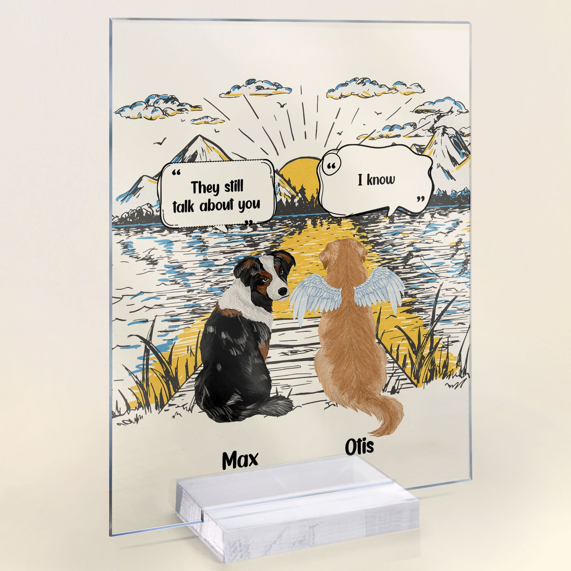 They Still Talk About You - Personalized Acrylic Plaque