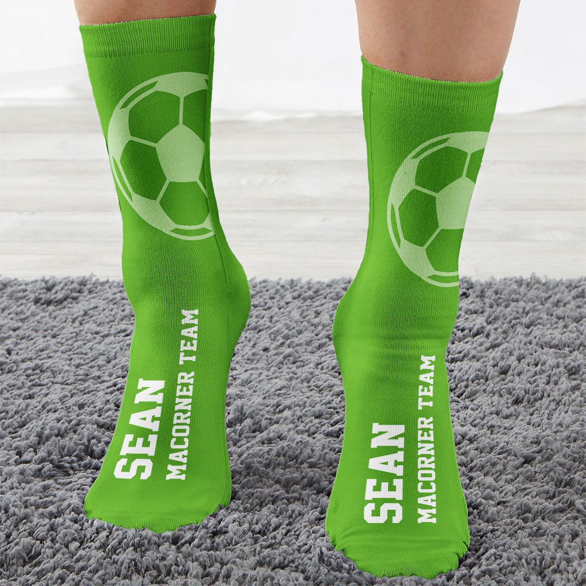 Soccer- Personalized Crew Socks