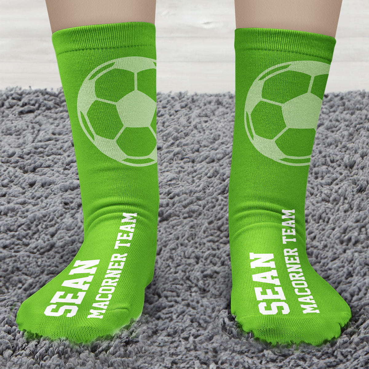 Soccer- Personalized Crew Socks