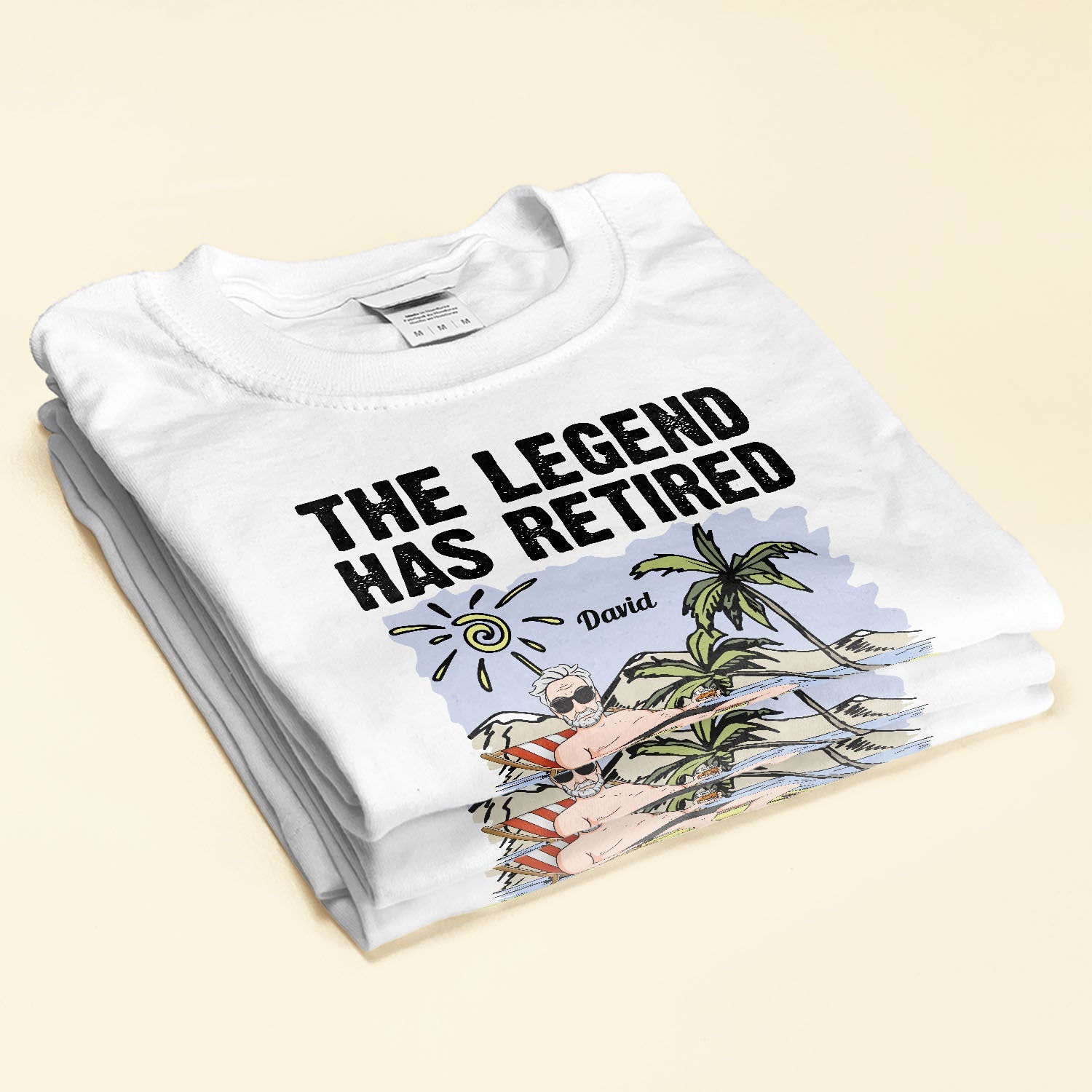 The Legend Has Retired 2 - Personalized Shirt - Retirement Gift For Husband, Grandpa, Dad