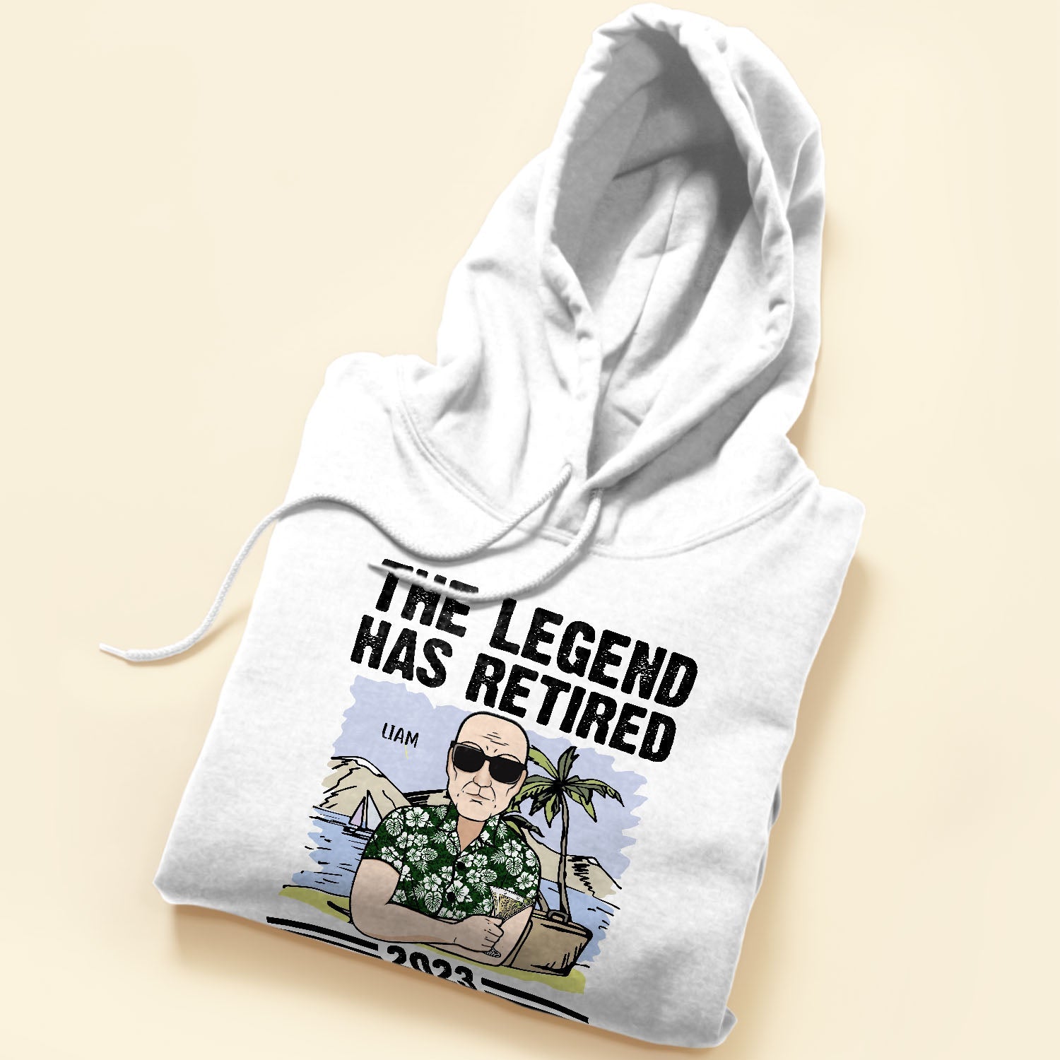 The Legend Has Retired - Not My Problem Anymore - Personalized Shirt