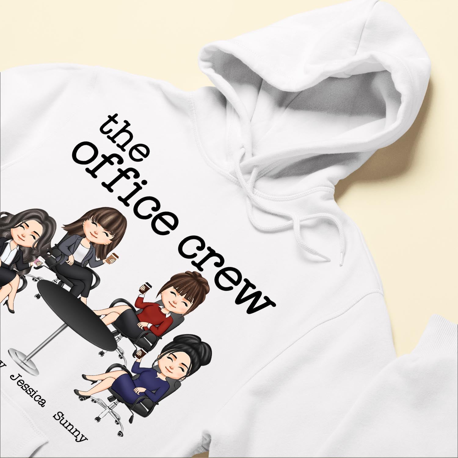 The Office Crew  - Personalized Shirt - Birthday Gift For Colleagues, Employees, Office Squad